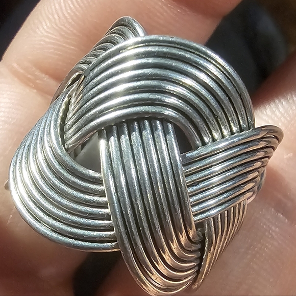 Infinity Weave Ring - Picture 3 of 5